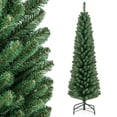 thumbnail image 5 of Árbol de Navidad artificial forma de lápiz 150 cm 295 puntas de ramas Costway, 5 of 5