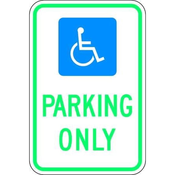 Lyle Handicap Parking Sign