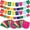 4 PACK-A, variant on 4 Pack Fiesta Banner Colorful Felt Papel Picado Banner for Party Cinco de Mayo Day of the Dead Fiesta Party Decorations Supplies