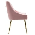 thumbnail image 5 of Costaelm Makala Velvet Accent Chair Mid Century Upholstered, Pink, 5 of 7