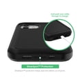 thumbnail image 5 of onn Rugged Phone Case with Holster for iPhone 12 / iPhone 12 Pro - Black, 5 of 10