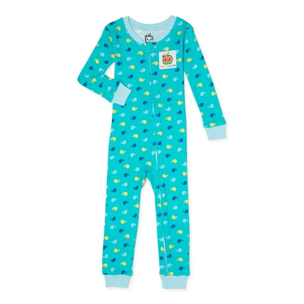Cocomelon Baby & Toddler Snug Fit Cotton Footless Pajamas