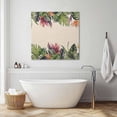 thumbnail image 3 of Palm Leaves Wall Art Painting on Canvas, Summer Botanical Tropical Plants Rustic Canvas Art Home Prints Wall Art Framed Modern Artwork for Living Room Bedroom Wall Decor 16x16in, 3 of 9