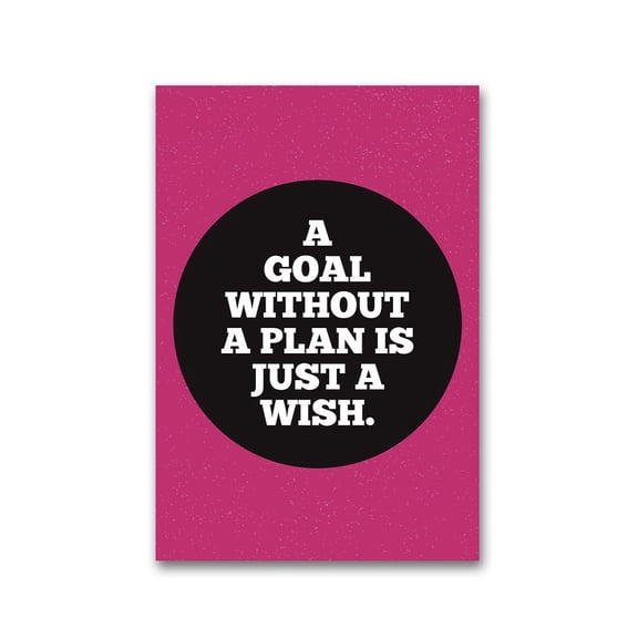 Goal Inspiratinal Quote Poster -Image by Shutterstock