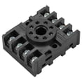 thumbnail image 1 of Base De Relé De Alimentación, Base De Relé Para MK2P, Relé De Tiempo De Instalación De Riel De 220 V CA Para Relé JQX-13F LY2N-J HH62P OTVIAP Relay Base, 1 of 8