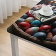 thumbnail image 4 of nygtbtfer Fitted Tablecloth Small Table Cover with Wipeable Circle Table Cloths for Party White, 4 of 7