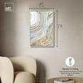 thumbnail image 5 of White Gold Canvas Elegant White and Gold Art by Art Remedy, White Frame, 20" x 30", 5 of 7