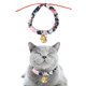 thumbnail image 2 of Collar ajustable para perro y gato, Collar estampado con campana para cachorro, gatito, accesorios para Gato, 2 uds., 2 of 5