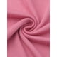 thumbnail image 5 of Camisetas casuales de ajuste slim para mujeres INSPIRE CHIC con mangas de codo y cuello barco en color rosa oscuro, talla L, 5 of 6