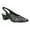 Black, variant on Easy Street Bizzy Women's Slingback Pumps Color: Navy Size: 7