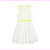 Sally Miller Girls' White Riley Dress, Size L