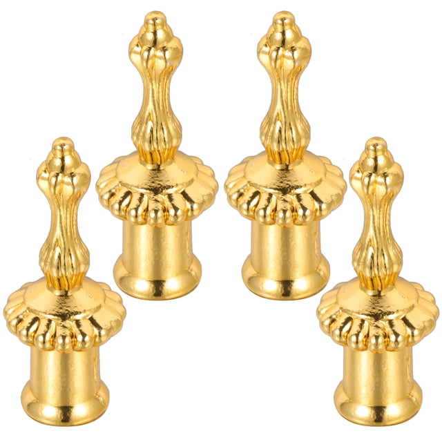 unbranded 4Ud Tapas De Tornillo Para Lámparas Con Acabado Dorado Moderno Y Vintage