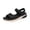 Black, variant on Women Comfortable Sandals Orthotic Walking Sandals Orthopedic Arch Support Sandals Blue 9