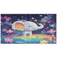 thumbnail image 2 of 3d Cartoon Style Elephant 12.4x10.6in PVC Round Ring Binders, 2-Pack, D-Ring 3-Hole, Metal Clip, 2 of 10