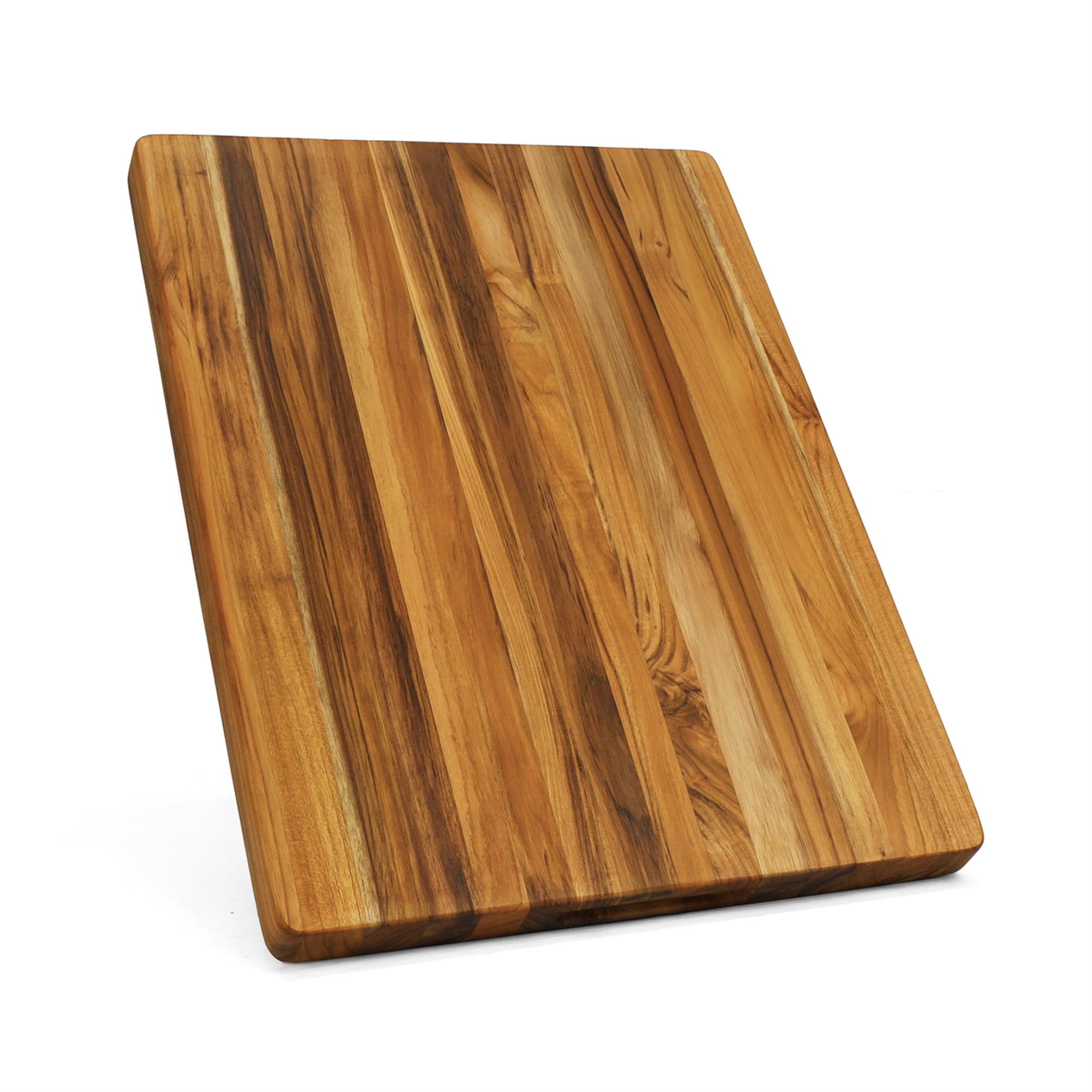 Cutting Board – Wooden Kitchen Chopping Board with Centered Handle -(34.5  cm) – Classy Touch