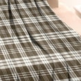 thumbnail image 3 of Brown and White Checkerboard Checkered Pattern Blanket,Comfortable Soft Flannel Throw Blanket,All Season,Warm Lightweight Blankets for Sofa Bed Couch Living Room Chair,30"x40", 3 of 4