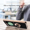 thumbnail image 3 of for Samsung Galaxy Z Flip 5 Case with Stand 360° Rotatable Ring Holder Kickstand [Magnetic Car Mount] Gold Plating for Women Men Shockproof Protective Cover for Samsung Z Flip 5 5G (Black), 3 of 14