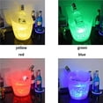thumbnail image 2 of Cubo De Hielo Luminoso De 5L 7 Colores Cambiantes Led Congelador De Vino Cocina Cubo De Hielo De Champán Diseño De Boca Oblicua Para Suministros De Enfriador De Vino De Fiesta Advancent HA015353-00, 2 of 6