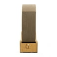 thumbnail image 5 of Cat Exercise Wheel, Wood Cat Treadmill with Lock, Silent Casters, Cat Running Wheel for Indoors Kitties, Double-Sided Corrugated Cardboard, Natural, 5 of 8