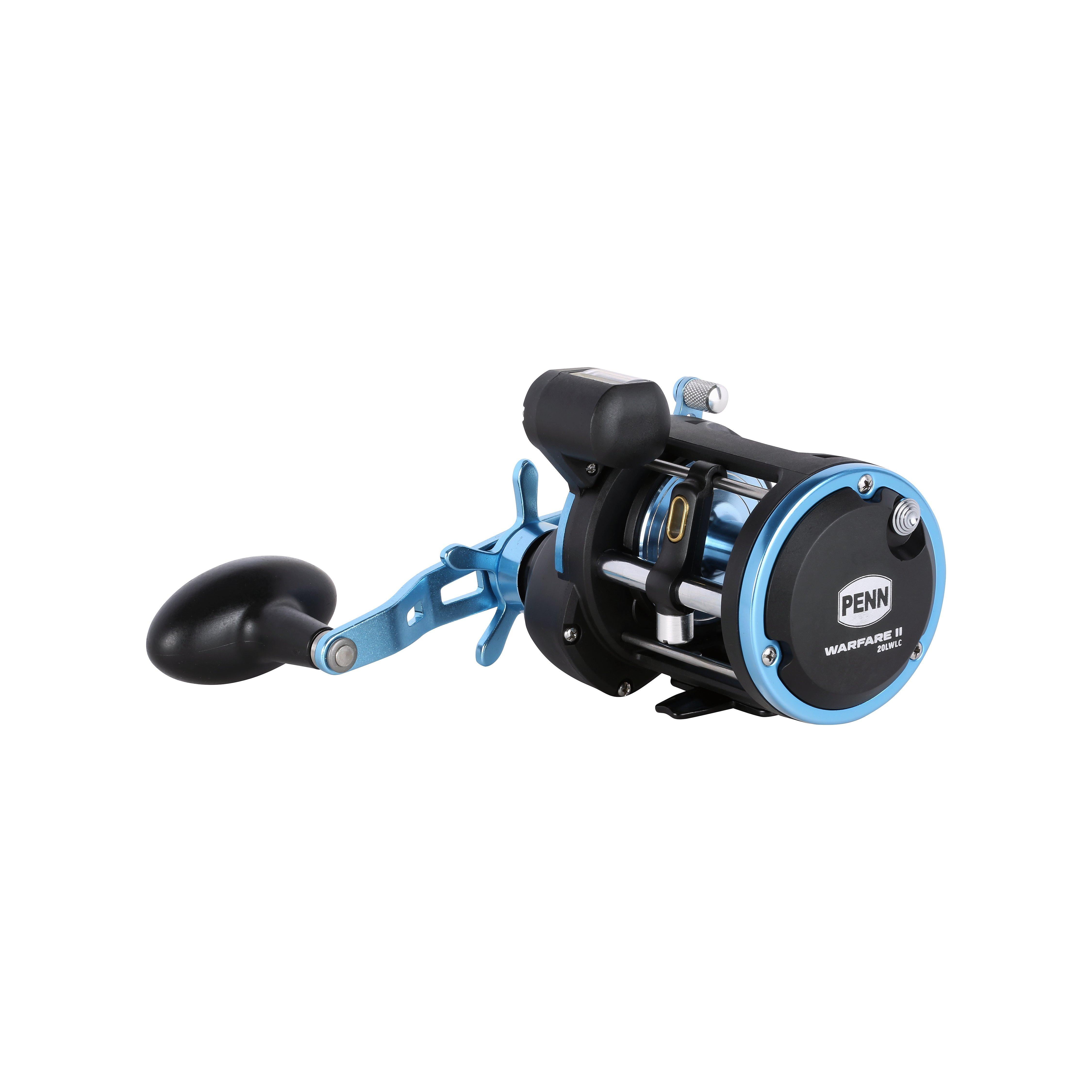 PENN Warfare II Level Wind Conventional Fishing Reel, Right-Handed, 20 Size Reel