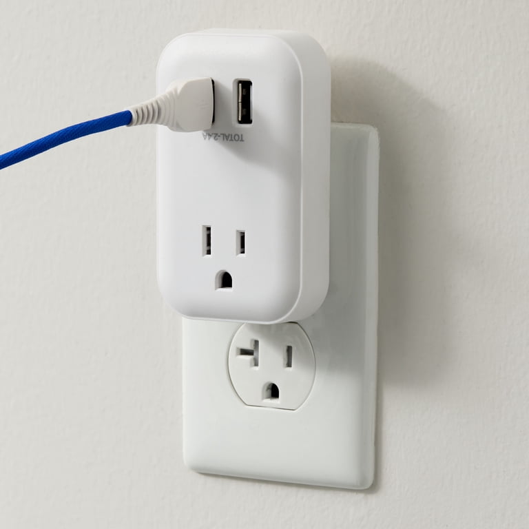 Hyper Tough USB Outlet Extender with Surge Protection photo 2