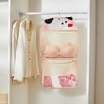 thumbnail image 4 of Qholemyo Sock Storage Hanging Bag Wardrobe Door Hanging Dormitory Storage Bag Closet Storage Organizer Storage For Clothes Small Closet Organizers And Storage, 4 of 4