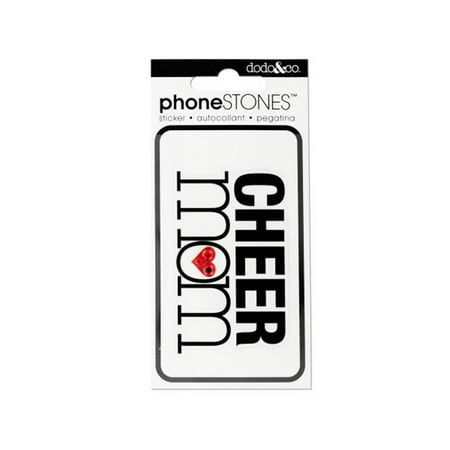Bulk Buys CG164-48 Cheer Mom Phone Stones Sticker