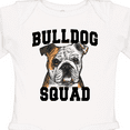 thumbnail image 4 of Inktastic Dog Bulldog Squad Boys or Girls Long Sleeve Baby Bodysuit, 4 of 5