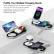 thumbnail image 4 of 3 in 1 Charging Station for Apple Devices, Faster Mag-Safe Charger Stand, Magnetic Wireless Charger Station for iPhone 16 15 14 13 12 Pro Max Plus, Apple Watch iwacth & AirPods, Adjustable Angle, 4 of 5