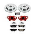 thumbnail image 2 of PowerStop Rear Z23 Evolution Sport Brake Pad and Rotor Kit with Red Powder Coated Calipers Fits: DODGE JEEP Select Models KC5953, 2 of 2