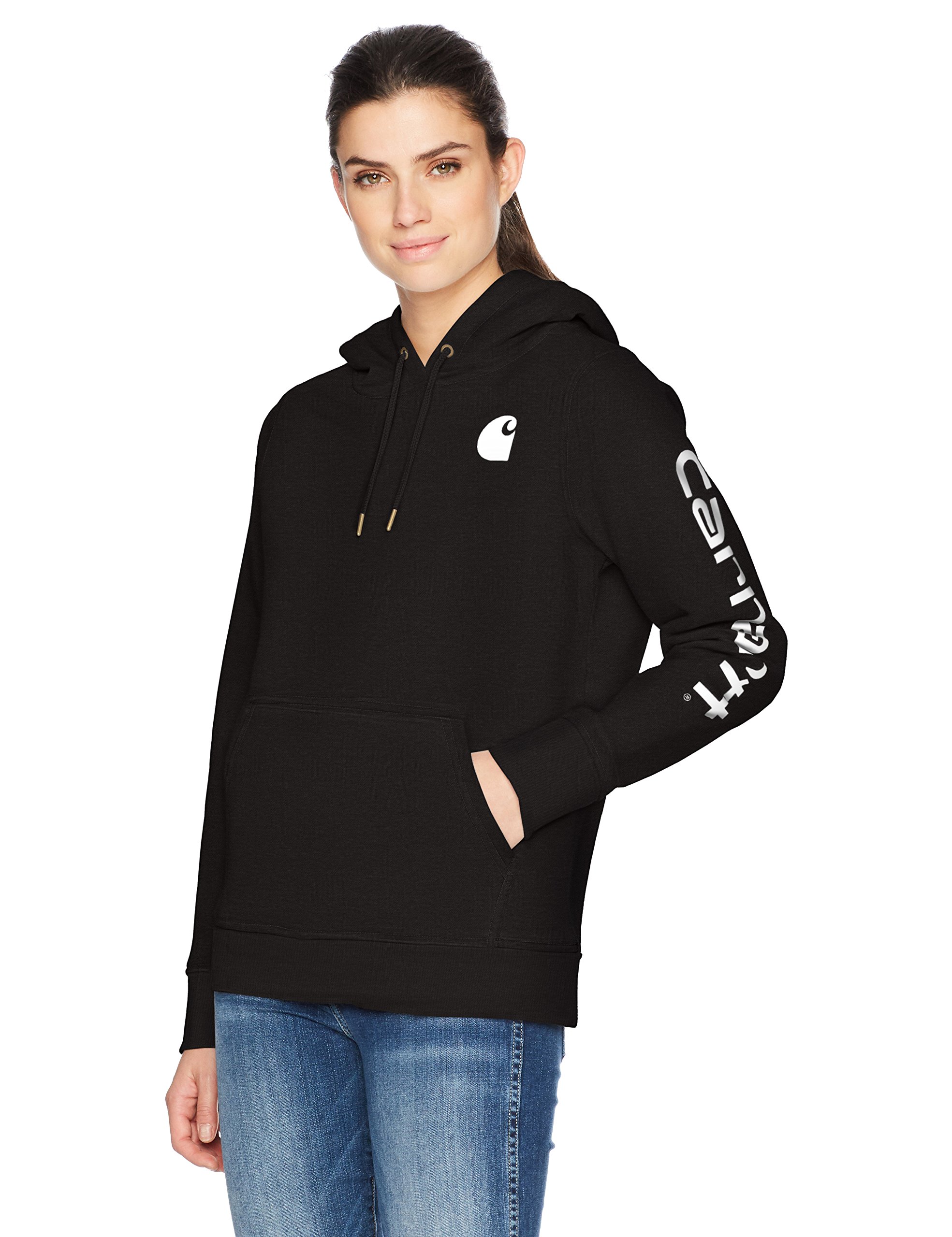 carhartt clarksburg graphic sleeve pullover sweatshirt