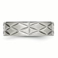 thumbnail image 3 of Bague en Acier Inoxydable Brossée et Polie Taille 6,50mm, 3 of 6