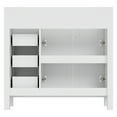 thumbnail image 3 of Eclife 36 Inch White Bathroom Vanity without Sink Top Base Only, 3 of 10