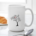 thumbnail image 6 of CafePress - Cardinal In Snowy Tree Large Mug - 15 oz Ceramic Large White Novelty Mug, 6 of 6