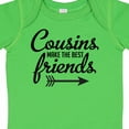 thumbnail image 4 of Inktastic Cousins Make the Best Friends with Arrow Boys or Girls Baby Bodysuit, 4 of 5