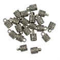thumbnail image 1 of 20x Casquillo de Extremo de Cuerda del Acero Inoxidable pa La de la Secuencia DIY Haciendo Hallazgos de Sunnimix Colgantes de encantos, 1 of 6