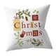 thumbnail image 5 of Funda de almohada cuadrada Macarena Navidad 18 x 18 F, 5 of 8