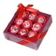 thumbnail image 2 of Jabón de rosas artificiales con flores en caja de regalo, suave al tacto y con un aroma agradable. Rojo, 2 of 9