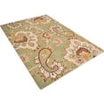thumbnail image 6 of Rugsotic Carpets Hand Tufted Wool Eco-Friendly Area Rugs - 5'x8', Rectangle, Green, Modern Contemporary Design, High Pile Handmade Anti Skid Rugs for Living Room, Bed Room (K00151), 6 of 6