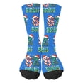 thumbnail image 4 of Stockings 67 Cute Printed Baseball Crew Socks Fun Patterned Knee High Socks Soft Comfortable Casual Socks For Daily Wear & Sports Polyester Long Socks, 4 of 4