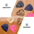 thumbnail image 3 of Miangastore Fun Guitar Picks Assorted Color Celluloid 5Set, 3 of 9