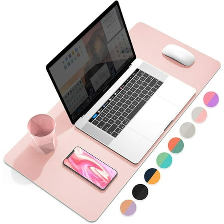 Dual-Sided Multifunctional Desk Pad, Waterproof Desk Blotter Protector ...