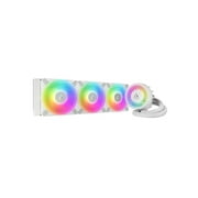 ARCTIC COOLING Liquid Freezer III - 360 A-RGB (White): All-in-One CPU Water Cooler with 360mm radiator and 3x P12 PWM PST A-RGB fan, compatible Intel LGA1700, 1851 and AMD AM4, AM5 - White color