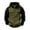 Army Green, variant on Men's Cargo Hoodie with Zipper Pockets Drawstring Casual Pullover Loose Fit Sweatshirt for Outdoor Activities and Street Style XXL Size Pink