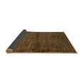 thumbnail image 2 of Ahgly Company Indoor Square Abstract Brown Modern Area Rugs, 3' Square, 2 of 4