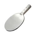 thumbnail image 2 of Raqueta de de acero inoxidable, raqueta de tenis de mesa profesional portátil de metal para desarrollo de habilidades, resistente y con, 2 of 8