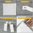 thumbnail image 3 of Homelux Theory Underbed Storage Bag, 1pc Large Light Gray Closet Organizer, 3 of 6