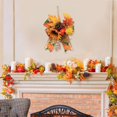 thumbnail image 4 of Artificial Sunflower Hanging Decor Thanksgiving Fall Harvest Wall Window Door Hanging Ornament for Home Party Festival Decorations, 4 of 6