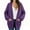 Purple, variant on Women Oversized Chunky Open Front Cardigan Sweaters Cable Knit Long Sleeve Cardigans Outwear Coats
