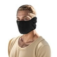 thumbnail image 5 of Unique Bargains 1 Pc Two-in-one Face Mask Ear Protection Balaclava for Cycling Black, 5 of 6